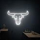 Stierkopf LED-Neonschild für Bar und Restaurant