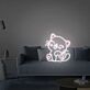lachende Katze LED-Neonschild für Wohnzimmer oder Kinderzimmer