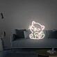 lachende Katze LED-Neonschild für Wohnzimmer oder Kinderzimmer