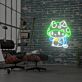 Brighten Up Your Space: Cat With Mushroom Hat Neon Sign - Perfect for Bedroom, Living Room, Bars, and Parties Decor Lamp & Ideal Holiday Gift