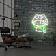 Brighten Up Your Space: Cat With Mushroom Hat Neon Sign - Perfect for Bedroom, Living Room, Bars, and Parties Decor Lamp & Ideal Holiday Gift