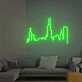 Stadt Skyline LED-Neonschild Wohnzimmer Büro