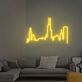 Stadt Skyline LED-Neonschild Wohnzimmer Büro