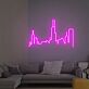 Stadt Skyline LED-Neonschild Wohnzimmer Büro