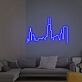 Stadt Skyline LED-Neonschild Wohnzimmer Büro