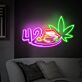 420 LED-Neonschild für Bar Club