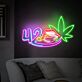 420 LED-Neonschild für Bar Club