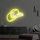 Transform Your Space: Cowboy Hat With Yee Haw Neon Sign for Chic Home Decor, Vibrant Office Settings, and Buzzing Bar Atmospheres