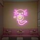Axolotl mit Bubble Tea LED-Neonschild für Café und Restaurant