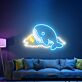 Wal auf Wolke LED-Neonschild Wohnzimmer Kinderzimmer