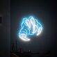 Raubtierklaue LED-Neonschild für Bar und Gaming