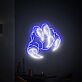 Raubtierklaue LED-Neonschild für Bar und Gaming