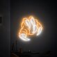 Raubtierklaue LED-Neonschild für Bar und Gaming