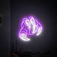 Raubtierklaue LED-Neonschild für Bar und Gaming