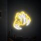 Raubtierklaue LED-Neonschild für Bar und Gaming