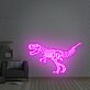 Tyrannosaurus Rex Skelett LED-Neonschild Wohnzimmer Kinderzimmer