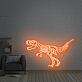 Tyrannosaurus Rex Skelett LED-Neonschild Wohnzimmer Kinderzimmer