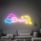Dream LED-Neonschild Wohnzimmer Schlafzimmer