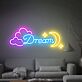 Dream LED-Neonschild Wohnzimmer Schlafzimmer
