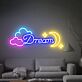 Dream LED-Neonschild Wohnzimmer Schlafzimmer