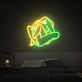 Umarmendes Paar LED-Neonschild für Schlafzimmer oder Bar