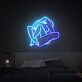 Umarmendes Paar LED-Neonschild für Schlafzimmer oder Bar