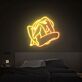Umarmendes Paar LED-Neonschild für Schlafzimmer oder Bar
