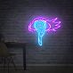 Brighten Your Space: Eye Neon Sign Good Luck Sign Neon Decorations - Perfect for Home, Office, Bars, and Special Celebrations