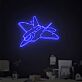 Elevate Your Space with F14 Fighter Neon Sign: Perfect for Game Rooms, Bars, and Wedding Ambiance