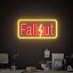 Fallout LED-Neonschild für Gamingzimmer und Wohnzimmer