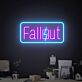 Fallout LED-Neonschild für Gamingzimmer und Wohnzimmer