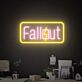 Fallout LED-Neonschild für Gamingzimmer und Wohnzimmer