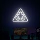 Brighten Your Game Room or Store with Fnaf Monty Security Breach Warning Sign Neon – Perfect for Themed Events and Decor.