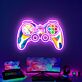 Spielcontroller LED-Neonschild mit UV-Druck für Gaming Zimmer