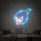 Nebulak (Gastly) LED-Neonschild