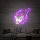 Nebulak (Gastly) LED-Neonschild