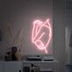 Abstrakte Umrisszeichnung einer Frau LED-Neonschild Wohnzimmer Schlafzimmer