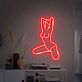 Bring a Radiant Glow to Your Bedroom, Salon, or Bachelorette Party with the Girl Lady Neon Sign Woman Body Neon Sign.