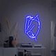 Umriss einer umarmenden Person LED-Neonschild Wohnzimmer Schlafzimmer