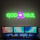 GOD OF WAR LED-Neonschild Gaming Zimmer