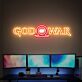GOD OF WAR LED-Neonschild Gaming Zimmer
