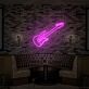 E-Gitarre LED-Neonschild für Bar und Musikstudio