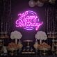 Happy Birthday LED-Neonschild für Geburtstagsparty