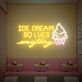 Brighten Your Space from Home to Office: Ice Cream Solves Everything Neon Sign Pink Led Sign Ice Cream Neon Sign Wall Decor Perfect for Parties, Weddings, and Storefronts.