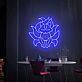 neunschwänziger Fuchs LED-Neonschild Gamingzimmer Wohnzimmer