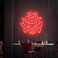 neunschwänziger Fuchs LED-Neonschild Gamingzimmer Wohnzimmer