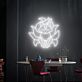 neunschwänziger Fuchs LED-Neonschild Gamingzimmer Wohnzimmer