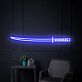 Katana Schwert LED-Neonschild für Wohnzimmer Gamingzimmer