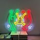 Tanzende Figuren im Keith-Haring-Stil LED-Neonschild