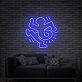 tanzender Affe LED-Neonschild Wohnzimmer Bar